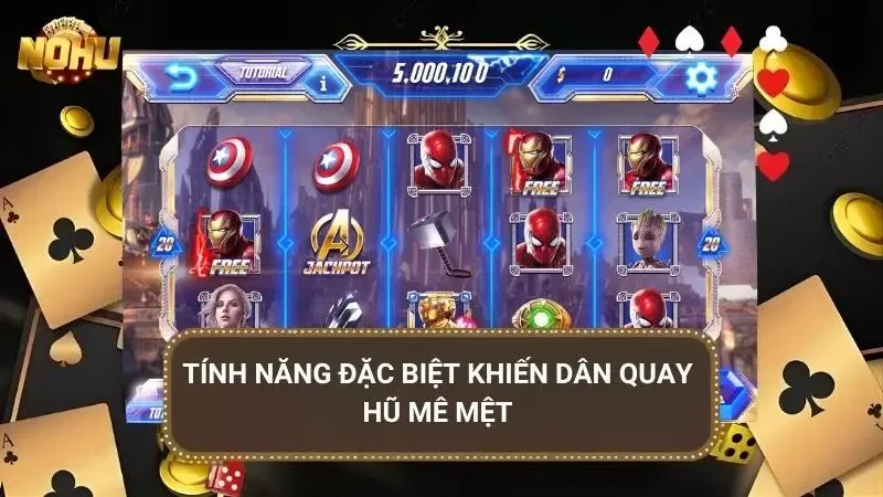 Biểu tượng Wild xuất hiện giữa các cuộn giúp tăng cơ hội thắng