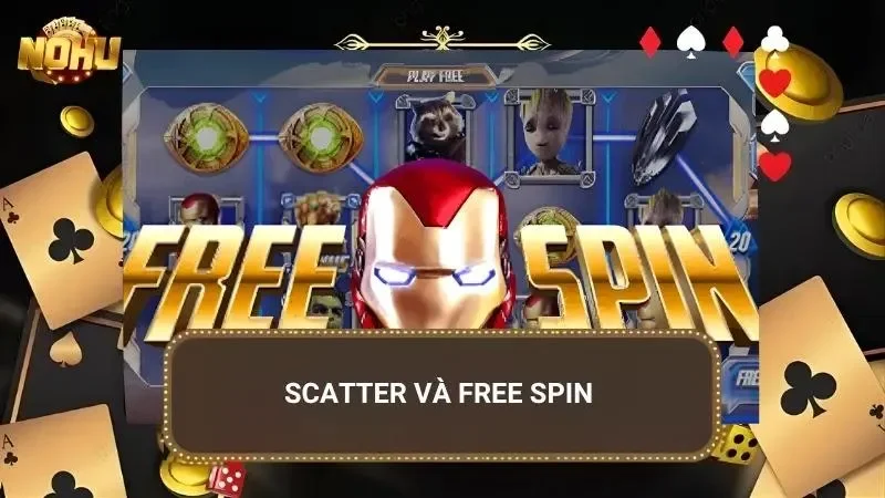 Free spin diễn ra liên tục với nhịp quay nhanh hơn bình thường