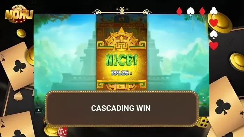 Cơ chế Cascading giúp nối chuỗi thắng trong cùng một lượt quay