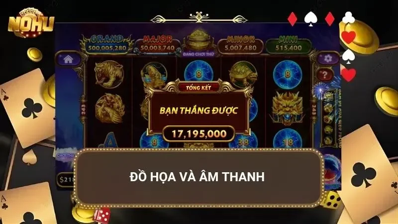 Jackpot nổ với hiệu ứng ánh sáng và âm thanh thu hút sự chú ý