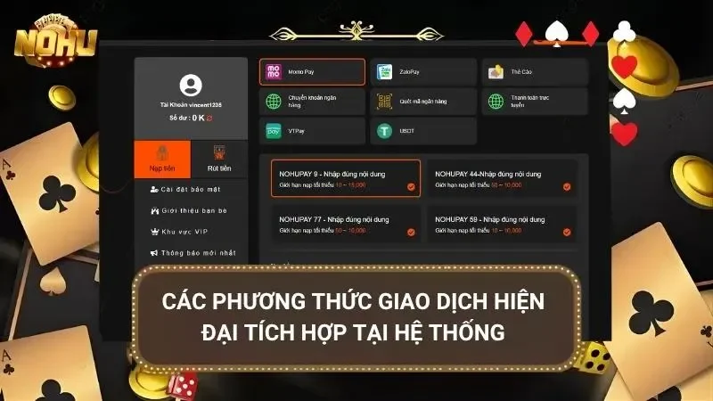Nhiều lựa chọn thanh toán giúp linh hoạt theo nhu cầu cá nhân