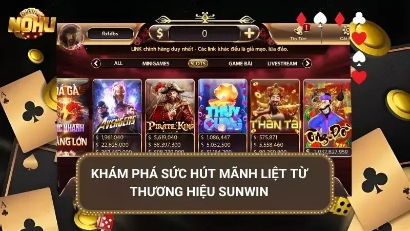 Giao diện Sunwin hiện đại tạo cảm giác mượt khi tham gia liên tục